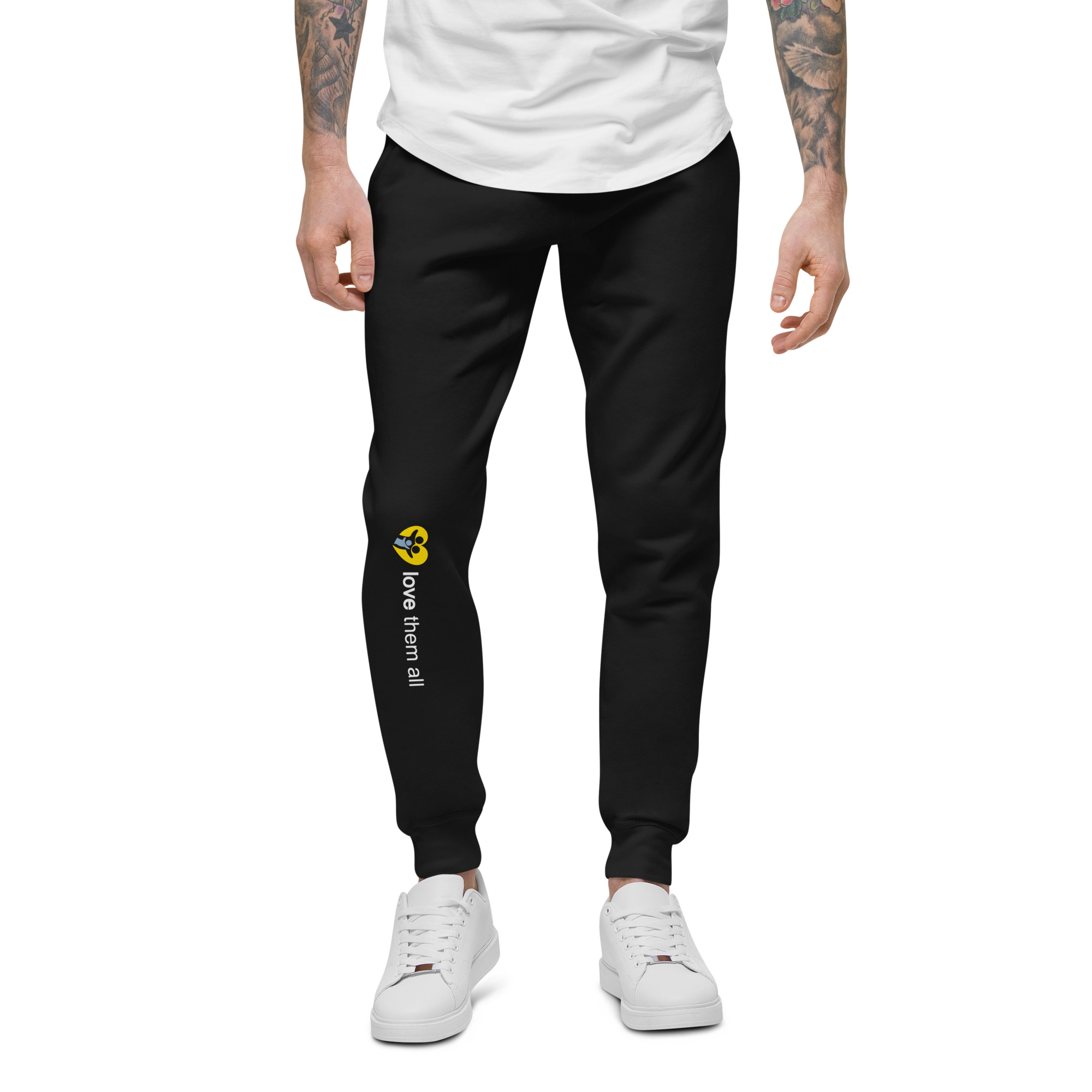 Unisex fleece sweatpants (Logo on leg)