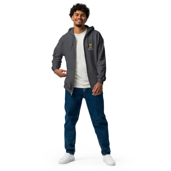Unisex heavy blend zip hoodie - Image 7