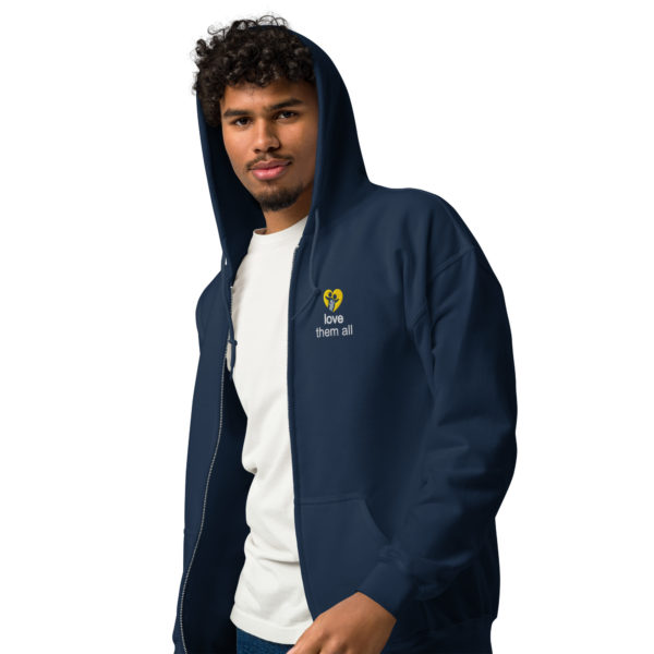 Unisex heavy blend zip hoodie - Image 6