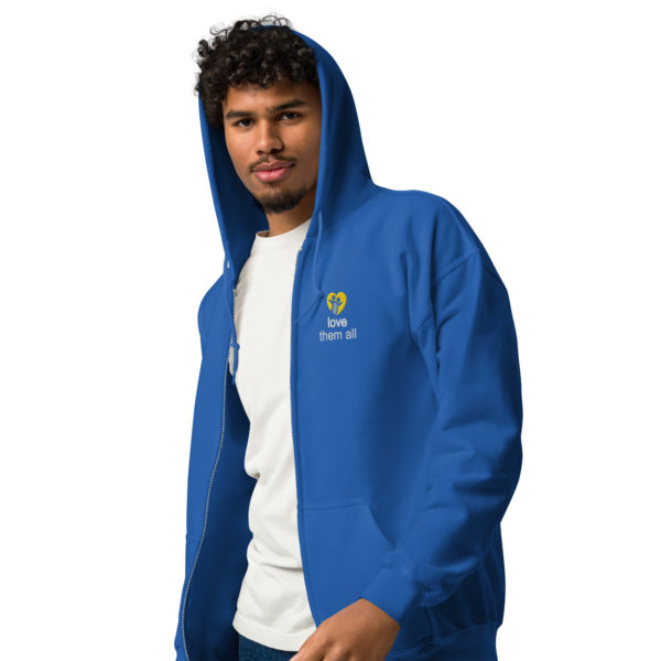 Unisex heavy blend zip hoodie - Image 12