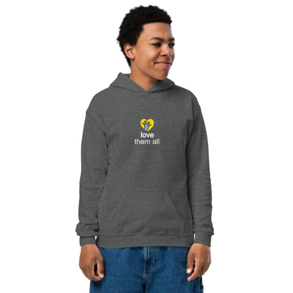 Youth heavy blend hoodie - Image 7