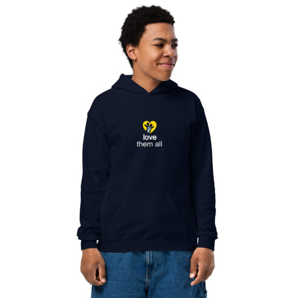 Youth heavy blend hoodie - Image 4