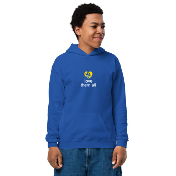 Youth heavy blend hoodie - Image 10
