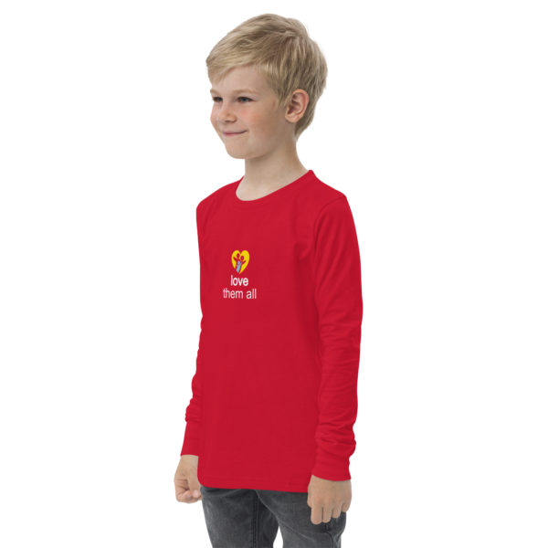 Youth long sleeve tee - Image 8
